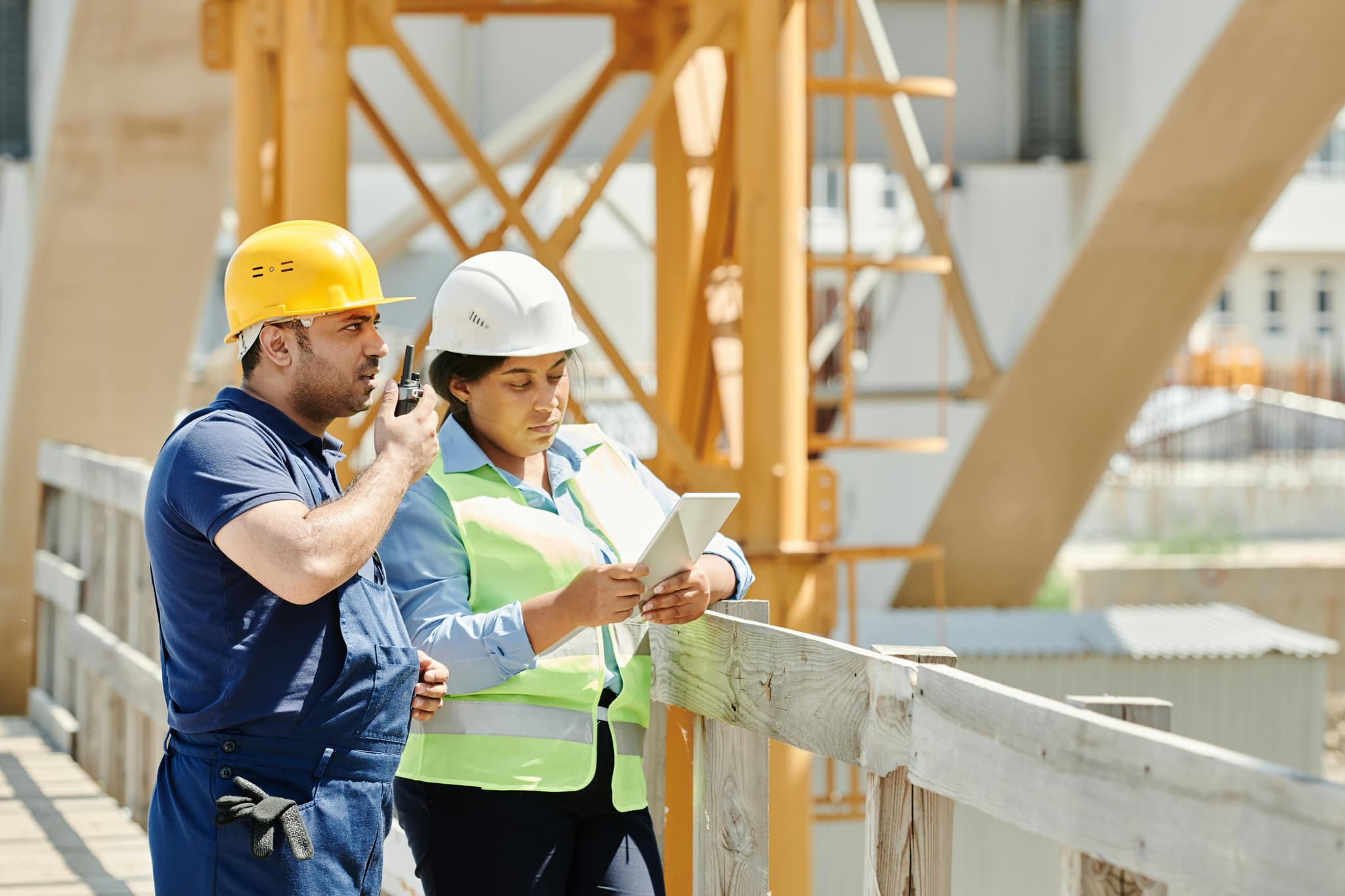 Dandalee contractor on construction site